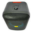 Caixinha de Som DJ Party D2611 80w RMS, Portatil, Mic, Aux, Bluethooth, USB, TWS Led Alça